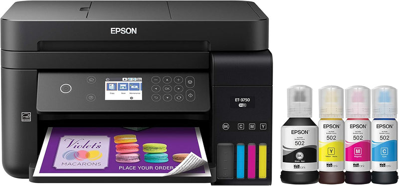 Epson C11CG20201 WorkForce ET-3750 EcoTank Printer — main product image