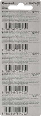 Panasonic CR2032-PANASONIC-10PACK - 10 x 3V Lithium Coin Cell