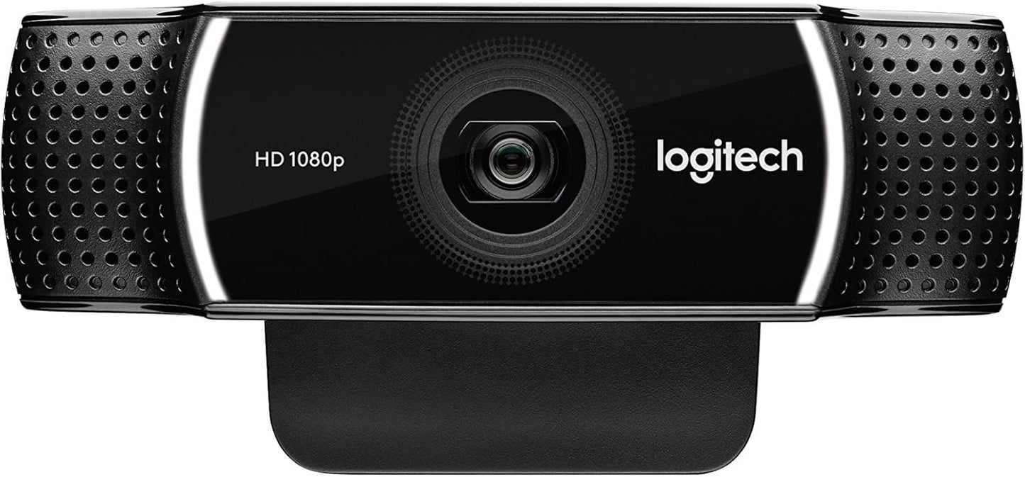 Logitech 960-001087 C922 Pro Stream Webcam 1080p (Renewed)