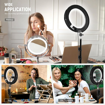 NEEWER RH12B/RH12C Ring Light Diffuser Softbox - 12 inch