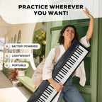 Alesis RECITAL PLAY KO 88-Key Beginner Piano Keyboard Bundle