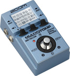 Zoom MS-70CDR MultiStomp Chorus Delay Reverb Pedal Bundle