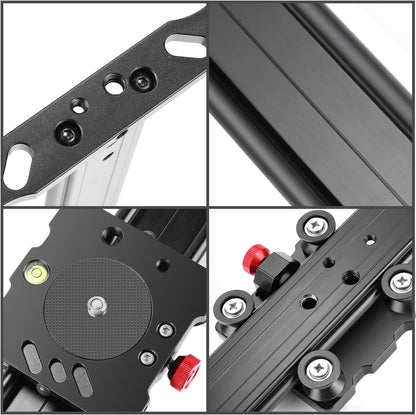 Neewer 10089696 80cm Camera Track Slider Stabilizer