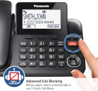 Panasonic KX-TGF852B Corded/Cordless Phone Call Block