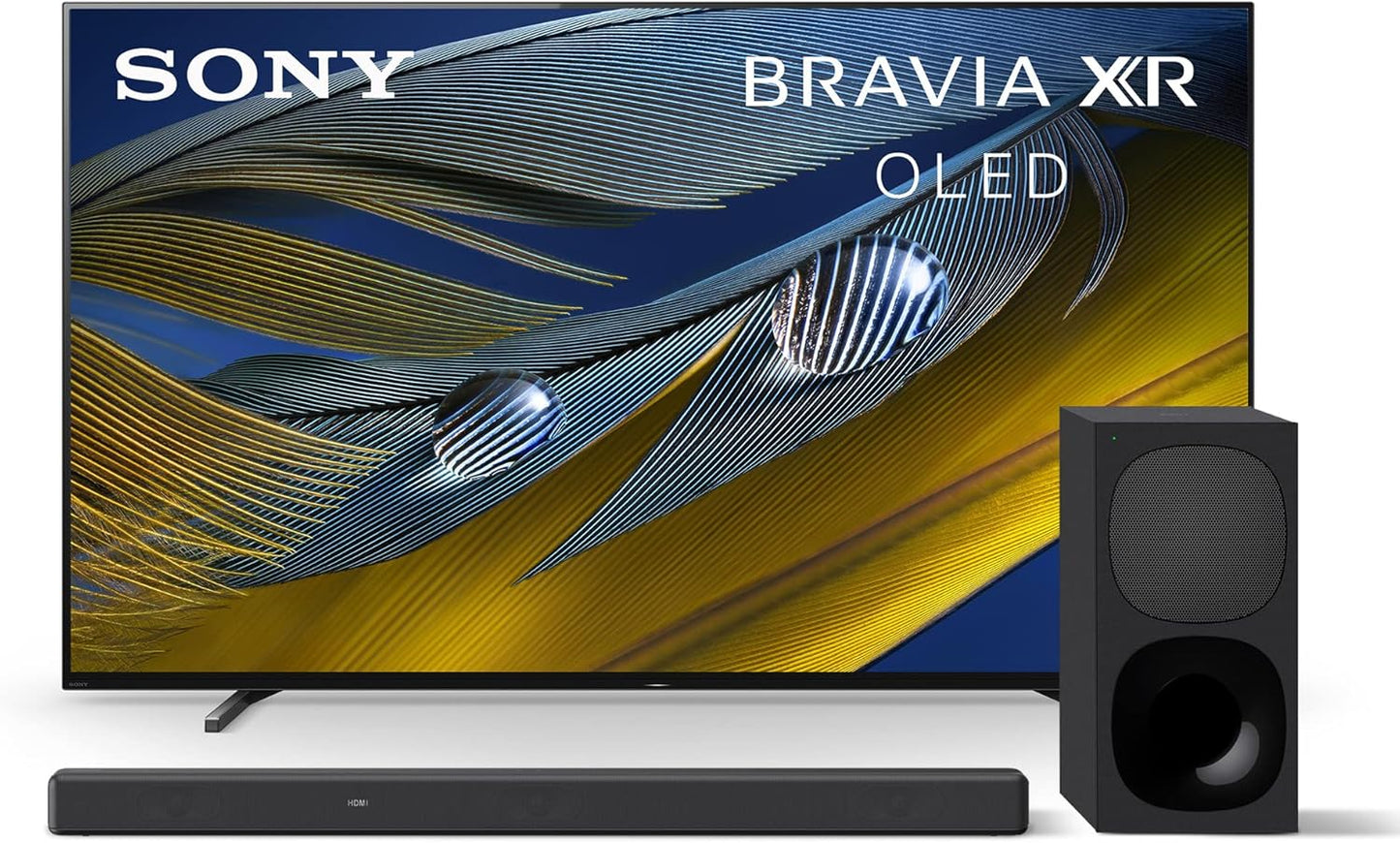 Sony BRAVIA XR A80J 77" OLED TV & HT-G700 Soundbar Bundle