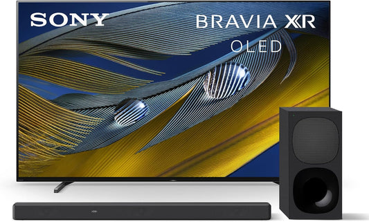 Sony BRAVIA XR A80J 77" OLED TV & HT-G700 Soundbar Bundle