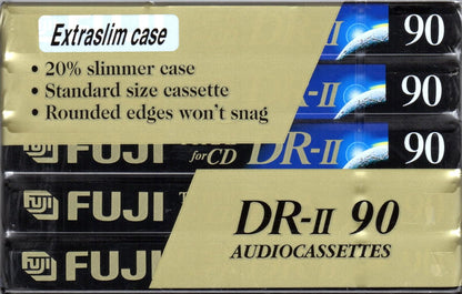 Fujifilm DRII904PLUS1 Recordable Audio Tapes 5-Pack