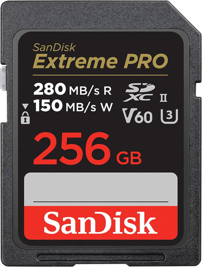 SanDisk SDSDXEP-256G-GN4IN 256GB Extreme PRO UHS-II SD Card