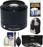 Sigma K-93336-02 60mm f/2.8 DN Art Lens Micro 4/3 Kit