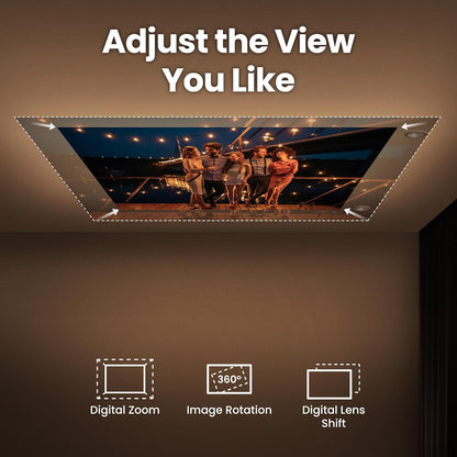 BenQ GV50 Portable Laser Projector with Google TV