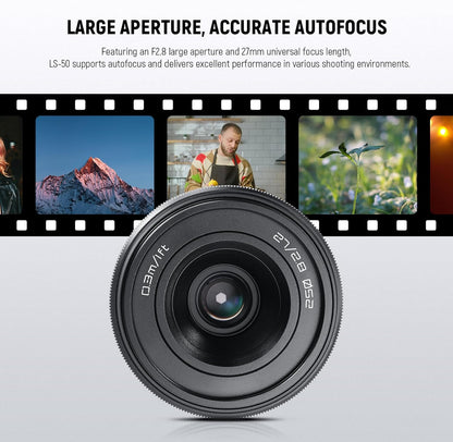 Neewer 10104310 27mm F2.8 APS-C Autofocus Lens Sony E-Mount