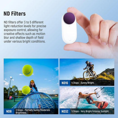 Neewer 10104591 ND Filter Set for Insta360 GO 3S