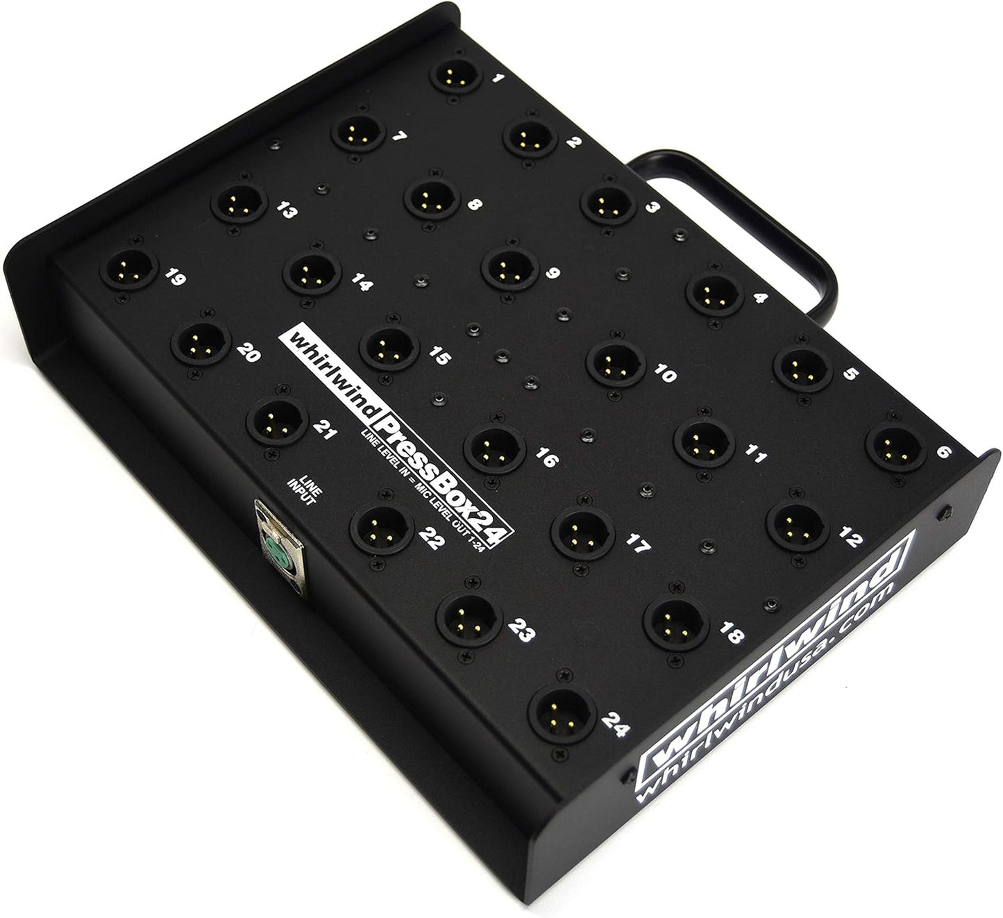 Whirlwind PB24 1-Line to 24-Mic Out Press Box