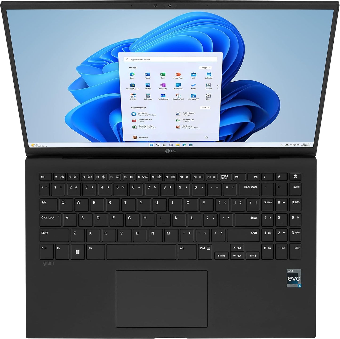 LG 15Z90R-P.AAB7U1 gram 15.6" Laptop i7 13th Gen 16GB 512GB