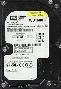 Western Digital WD1600JB-00GVC0 160GB IDE HDD — main product image