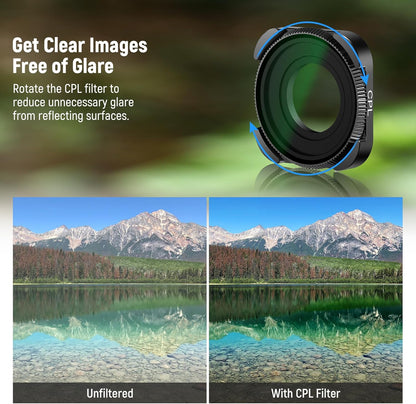 Neewer 10101987 ND Filter Set for GoPro Hero 12/11/10/9