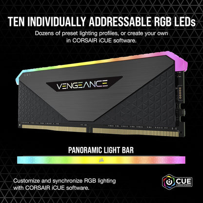 Corsair CMN32GX4M2Z4600C18 Vengeance RGB RT 32GB DDR4 Memory