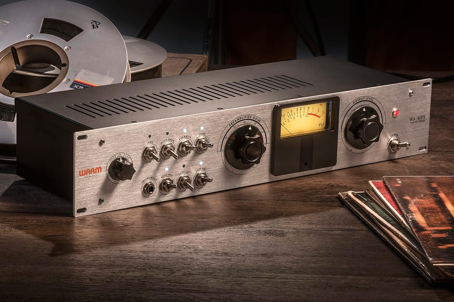 Warm Audio WA-MPX Single-Channel Tube Mic Preamp Tape Saturation