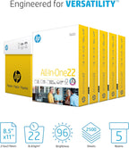 HP 207000C All-In-One Paper: 8.5x11, 22lb, 5 Ream Case