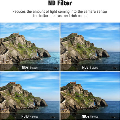 Neewer 10101888 GoPro Hero 10 9 ND Filter Kit