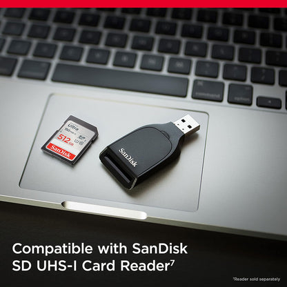 SanDisk SDSDUNC-512G-GN6IN 512GB Ultra SDXC UHS-I Memory Card
