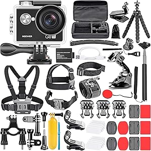 Neewer 10094139 G0 4K WiFi Waterproof Action Camera
