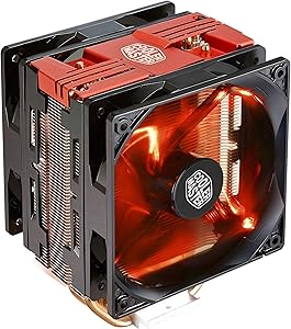 Cooler Master RR-212TR-16PR-R1 Hyper 212 Turbo CPU Cooler: Dual 120mm PWM Fans
