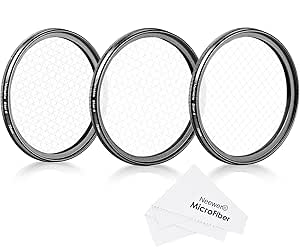 Neewer 10092037 72mm Rotated Star Filter Set