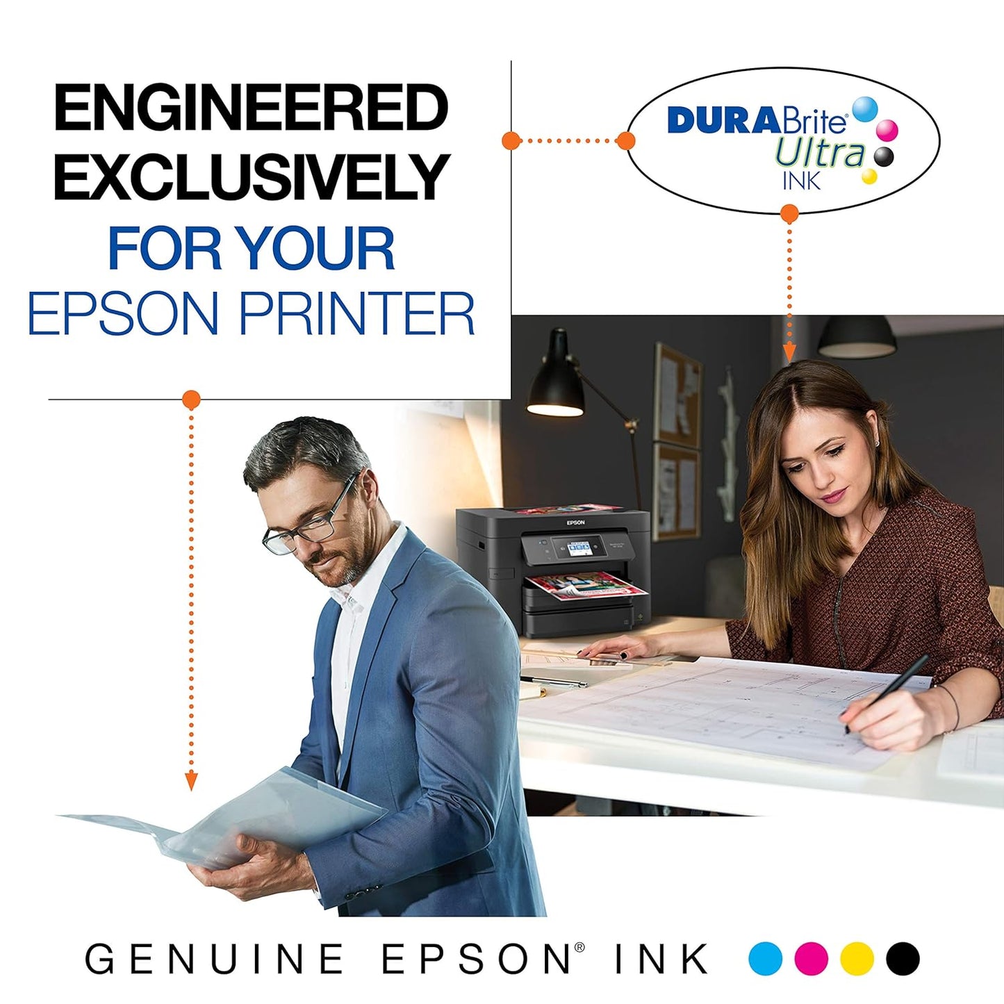 Epson T127520 DURABrite Ultra Ink Color Combo Pack Cyan