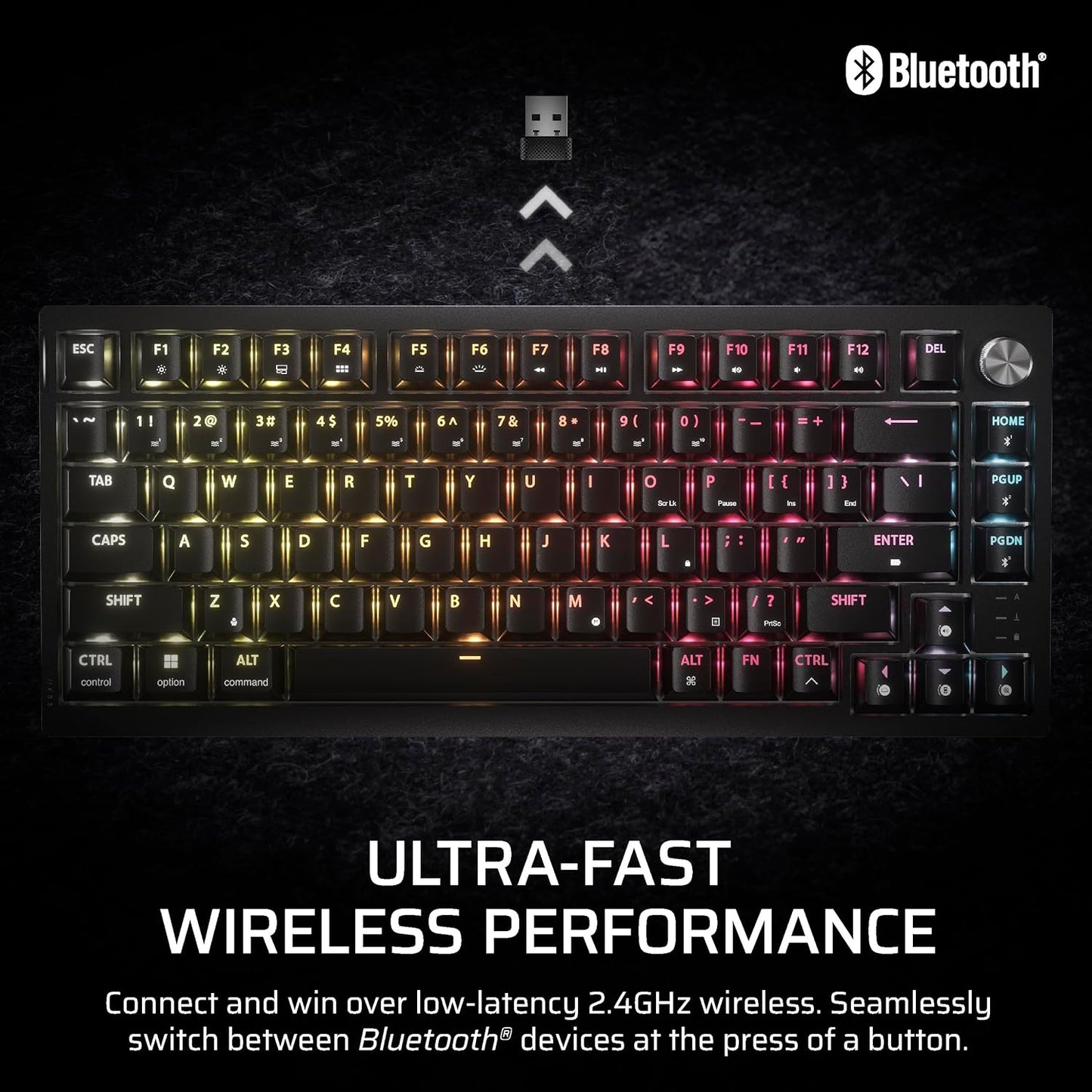 Corsair CH-91D441F-NA K65 Plus Wireless Hot-Swappable Keyboard