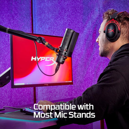 HyperX ProCast Large Diaphragm XLR Condenser Microphone Renewed