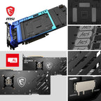 MSI V510-006R RTX 4090 Gaming X Trio - 24GB GDDR6X Graphics Card