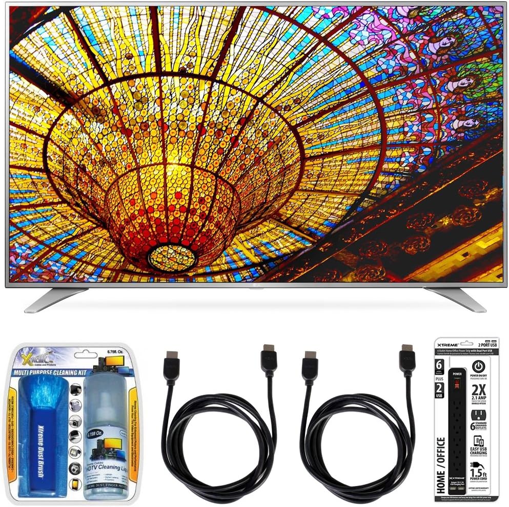 LG 60UH6550 4K UHD Smart TV Bundle