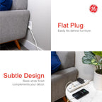 GE 50768 6-Outlet Surge Protector 15ft Cord