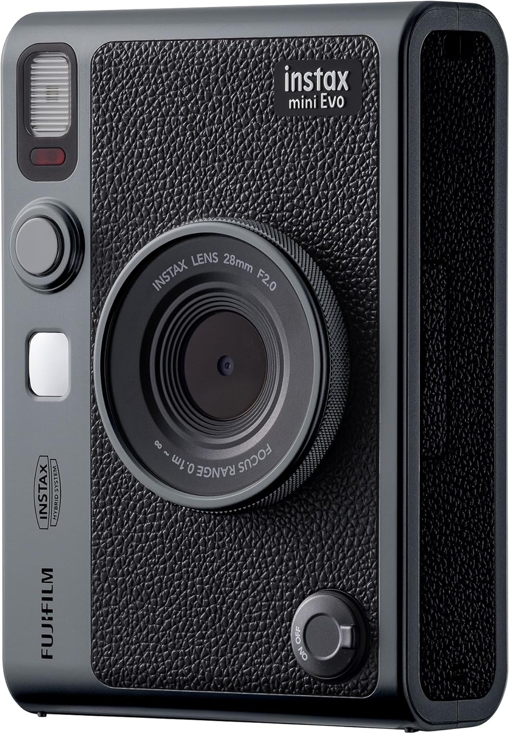 Fujifilm INSTAX Mini EVO Dark Silver Instant Camera Bundle