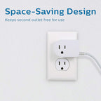 Philips SPS1611WA/37 6ft Tabletop Power Switch with Braided Cord