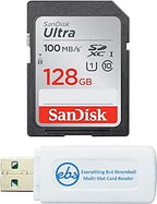 SanDisk SDSDUNC-128G-GN6IN 128GB SD Card FujiFilm Bundle
