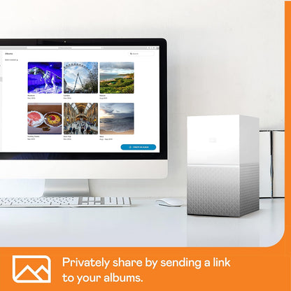 Western Digital WDBMUT0080JWT-NESN 8TB My Cloud Home Duo