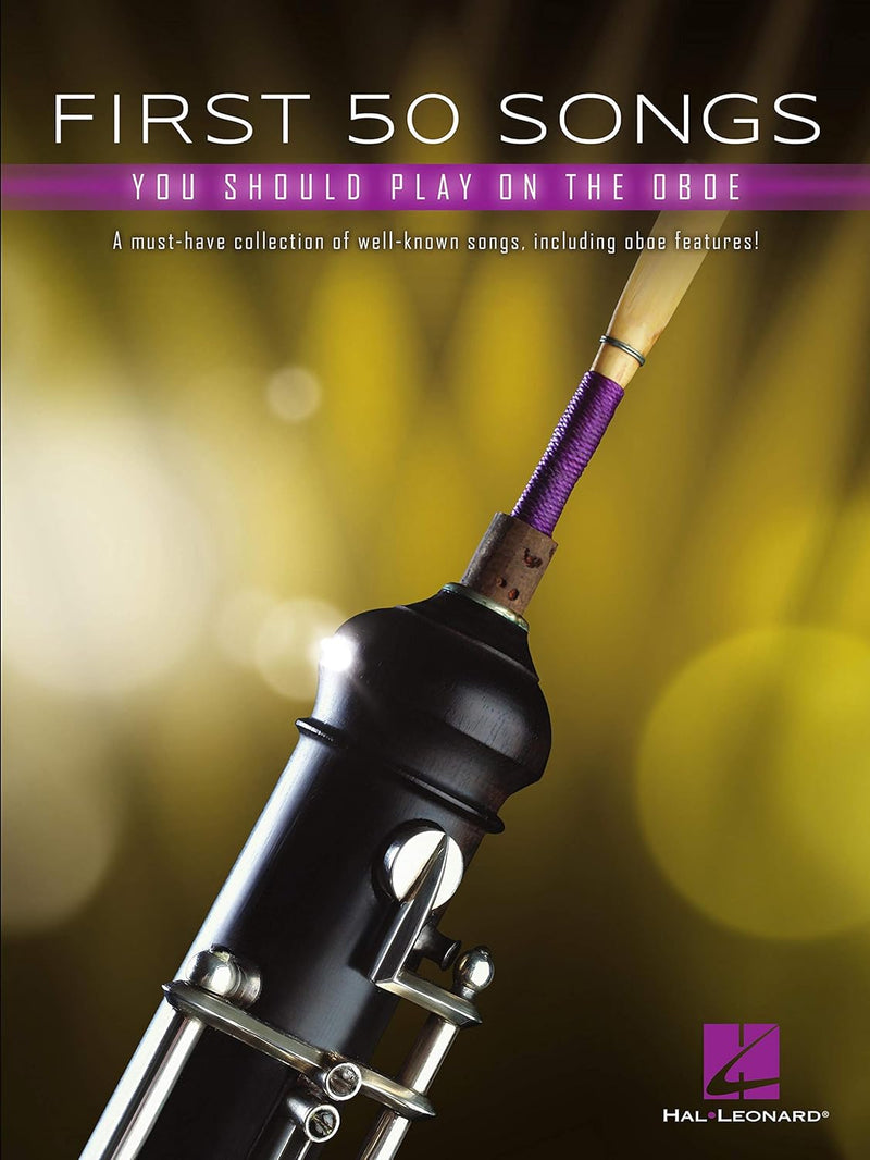 Hal Leonard Corporation First 50 Songs Oboe Sheet Music — main product image