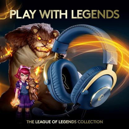 Logitech 981-001105 G PRO X League of Legends Headset (Renewed)