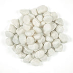 MSI AMZ-LSC-0024 White Tumbled Pebbles - 1-2 Inch, 40 lb. Bag