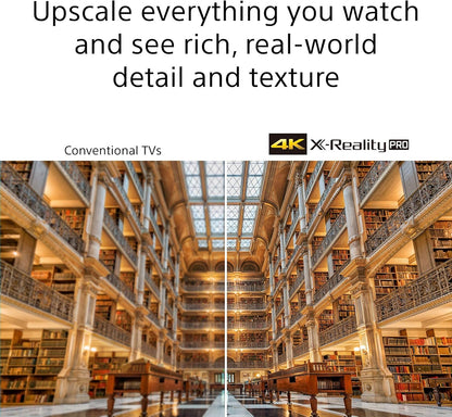 Sony X80J 43-Inch 4K Ultra HD Smart Google TV Renewed