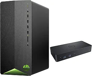 HP Pavilion TG01-2176z RTX 3060 Gaming PC Bundle + Dock — main product image
