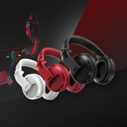 Pioneer DJ HDJ-X5BT-RPDJ Red Bluetooth DJ Headphones