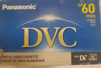 Panasonic AYDVM60EJ5P MiniDV Tapes 60 Minute 5-Pack
