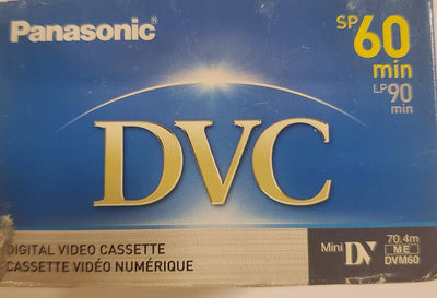 Panasonic AYDVM60EJ5P MiniDV Tapes 60 Minute 5-Pack