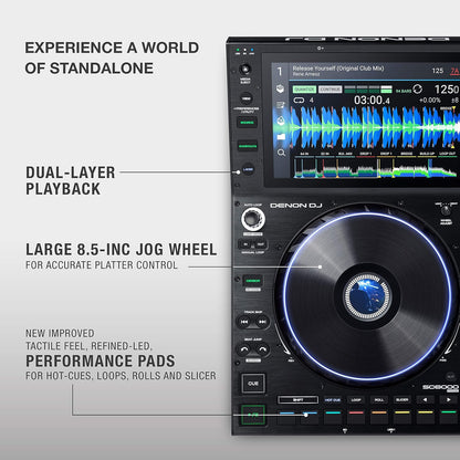 Denon DJ SC6000 PRIME Standalone DJ Media Player WiFi