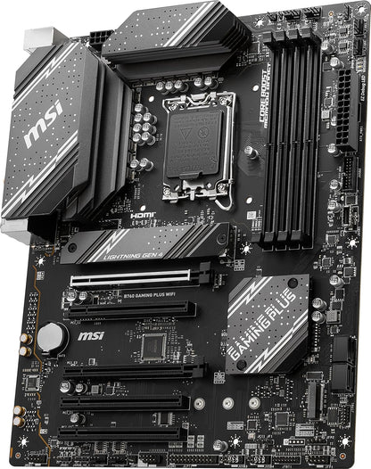 MSI B760 GAMING PLUS WIFI Motherboard - Intel 12th/13th/14th Gen