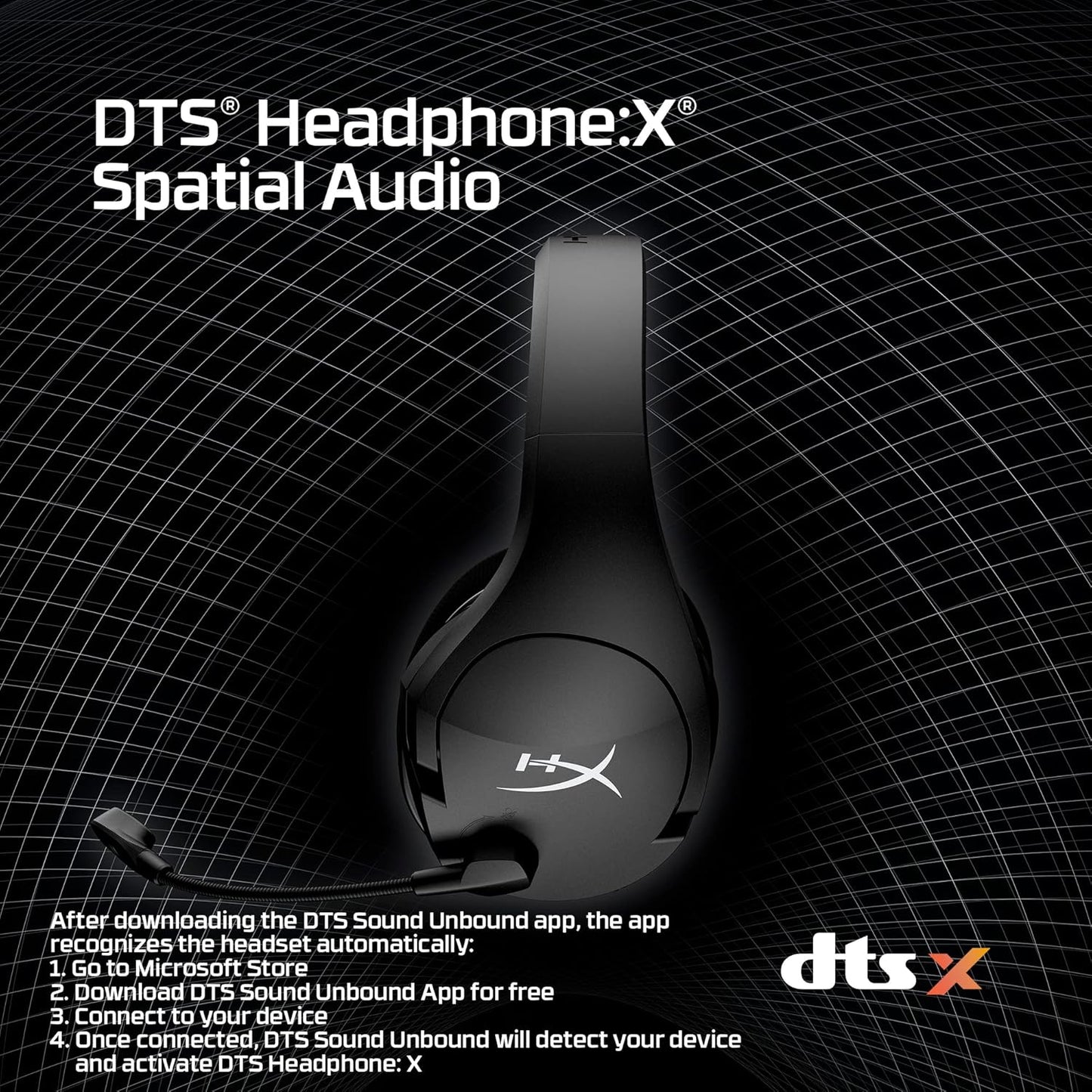 HyperX Cloud Stinger Core Wireless Headset & SoloCast Mic