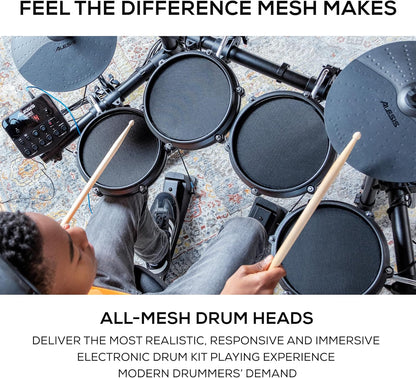 Alesis Turbo Mesh Kit Electronic Drum Set - Mesh Heads